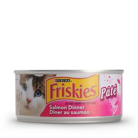 Nourriture humide au saumon pour chat adulte
