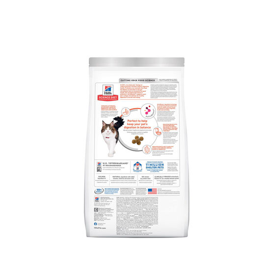 Adult Perfect Digestion Salmon, Brown Rice, and Whole Oats Dry Cat Food, 5.89 kg Image NaN