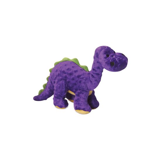 Durable purple brontosaurus dog toy with Patented "Chew Guard" technology Image NaN