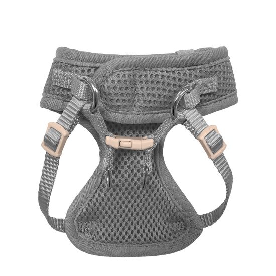Mesh harness for very small dog, grey Image NaN