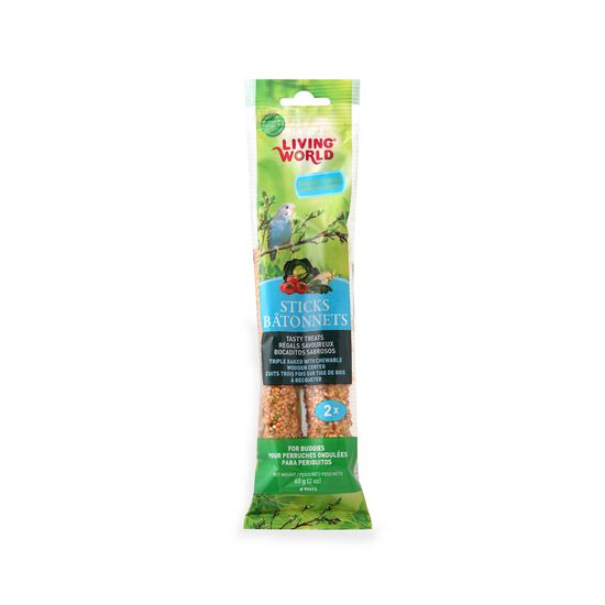 Budgie Sticks - vegetable flavor, pack of 2 (60g) Image NaN
