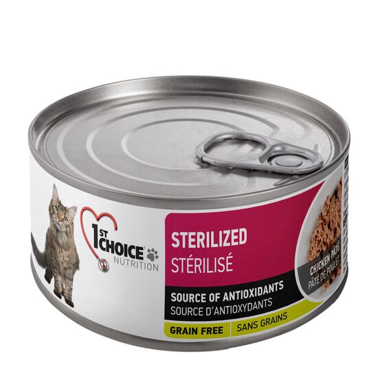 P&acirc;t&eacute; St&eacute;rilis&eacute; au poulet pour chat adulte Image NaN