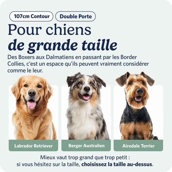 Cage pliante &agrave; deux portes pour chiens Image 5.0