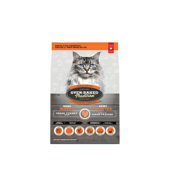 Turkey Semi-moist Food for Adult Cats, 1,36 kg Image NaN