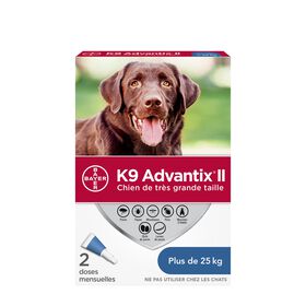 Topical Flea, Tick and Mosquito Protection for Dog 25+ kg, 2 pack