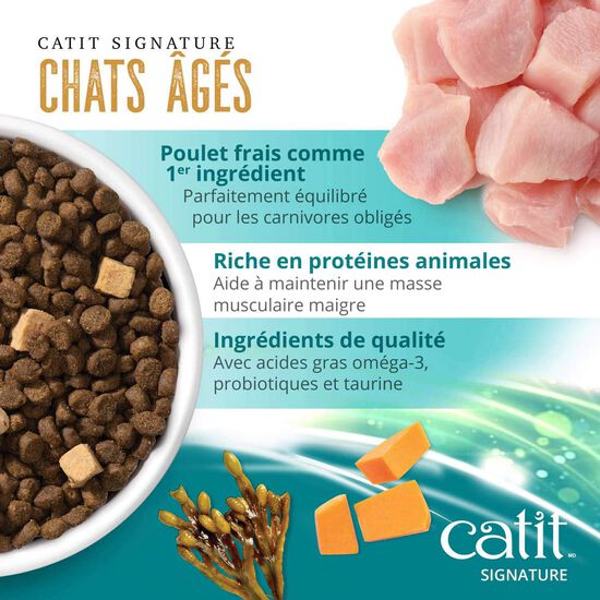 Signature Chicken Freeze-Dried Raw Nutrition for Senior Cats, 4.5 kg Image NaN