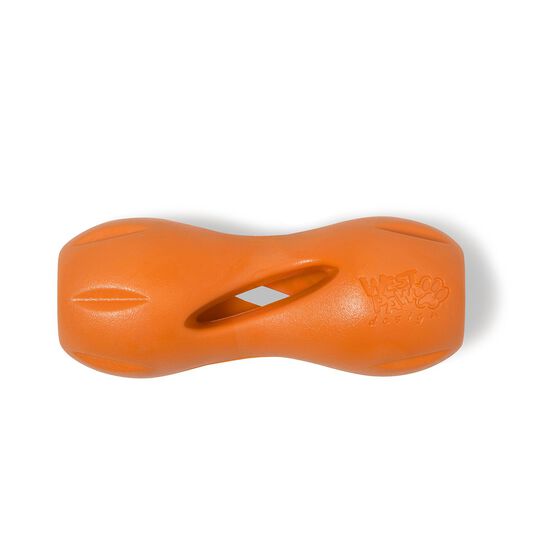 Jouet «Qwizl» orange pour insérer gâteries en bâtonnets Image NaN