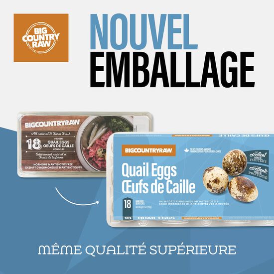 Frozen quail eggs, 18-pack Image NaN