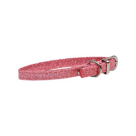 Mini Collar for Dogs, Sparkling Pink