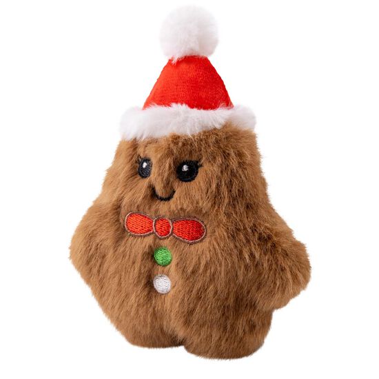 Jouet Holiday Snuzzles Mini Gingerbread pour chiens Image NaN