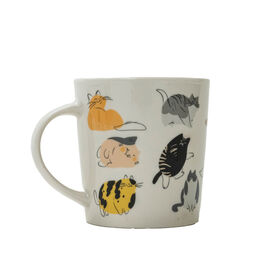 Porcelaine Mug, Cats