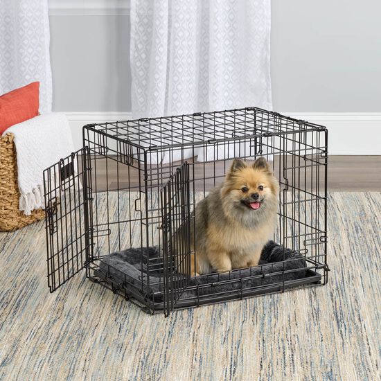 Cage pliante &agrave; deux portes pour chiens Image 3.0