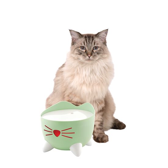 Abreuvoir Pixi pour chats, vert Image NaN
