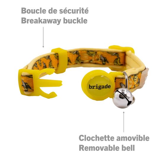 Collier en neoprene pour chats, Bananes Image NaN