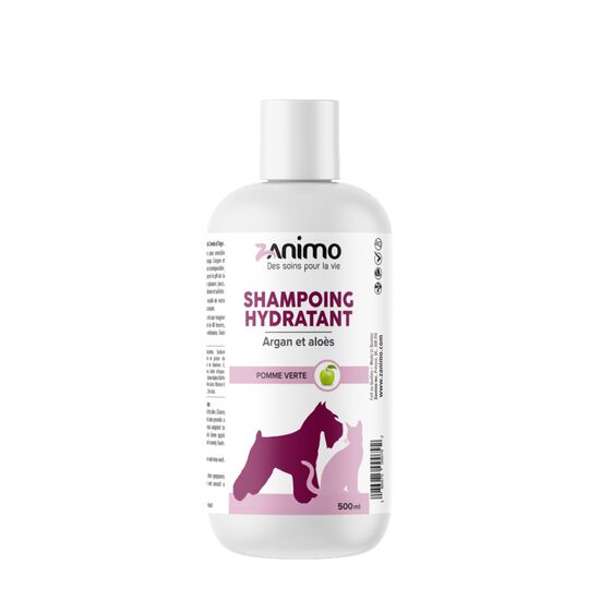 Shampooing à l'huile d'argan bio et aloès pour chiens et chats, 500 ml Image NaN