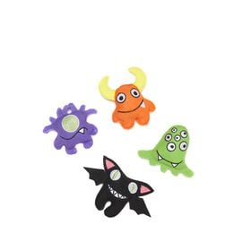 Set of 4 Monster Toy for Cats