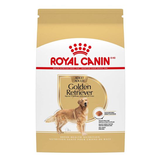 Nourriture s&egrave;che pour chiens adultes de race Golden Retriever Image NaN