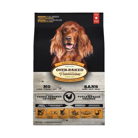 Nourriture s&egrave;che contr&ocirc;le du poids pour chien &acirc;g&eacute;
