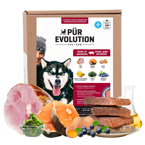 Pork and Salmon Raw Dog Food Image NaN