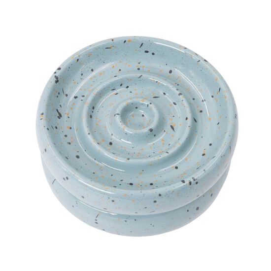 Raised Ceramic Double Side Cat Bowl, Abyss Image NaN