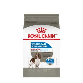 Weight control formula for medium breed adult dogs