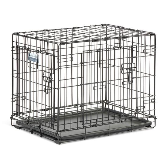 Cage pliante &agrave; deux portes pour chiens Image 2.0