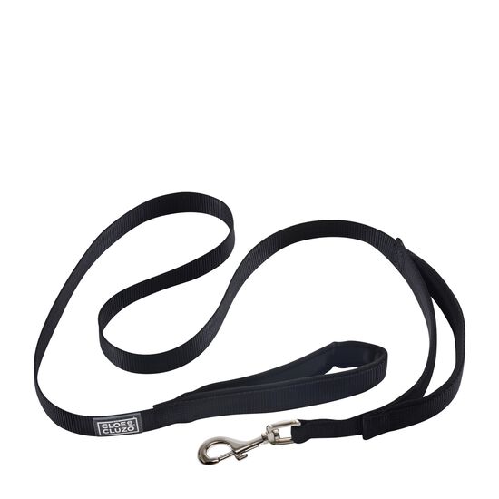 Double Handle Dog Leash, black Image NaN
