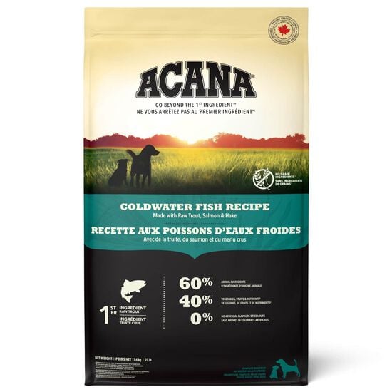 Coldwater Fish Receipe Dry Food for Dogs, 11.40 kg Image NaN