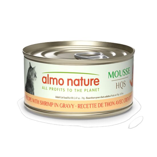 Tuna Recipe with Shrimp in Gravy Mousse for Cats Image NaN