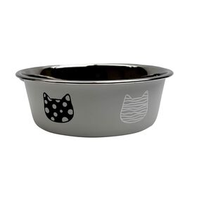 Printed Bowl for Cats, Medium