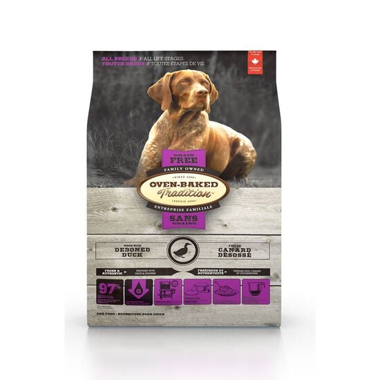Nourriture sèche pour chien sans grains au canard Image NaN