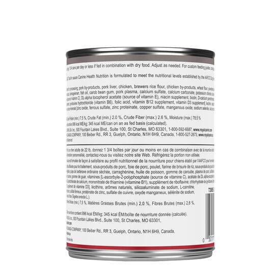 Canine Health Nutrition™ Mature Adult Loaf in Sauce Canned Dog Food Image NaN