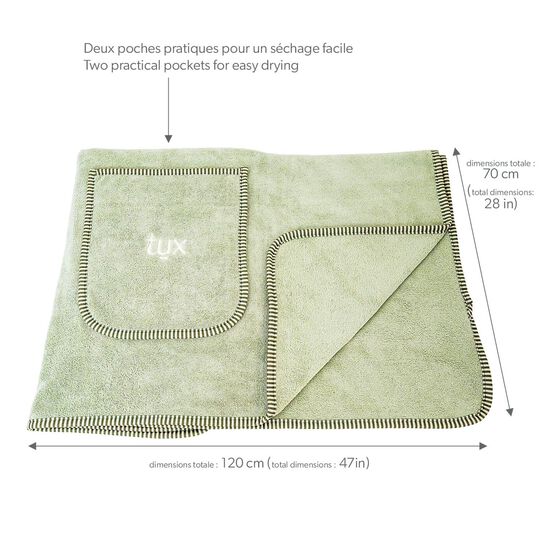 Drying Towel with Pocket for Dogs Image 2.0