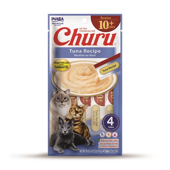 G&acirc;terie Churu au thon pour chats senior 10+ Image NaN