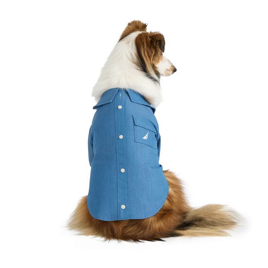 Stretch Denim Shirt for Dogs Image NaN