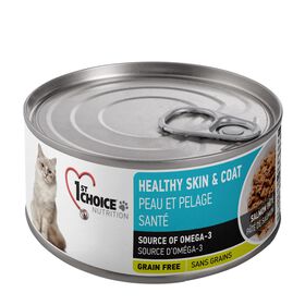 Pâté Peau et Pelage Santé au saumon pour chats adultes