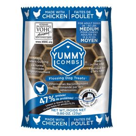 Real Chicken Flossing Dog Treats&trade; Individual Pack, Medium