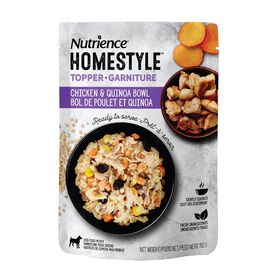 Garniture Style maison bol de poulet et quinoa pour chiens, 152 g