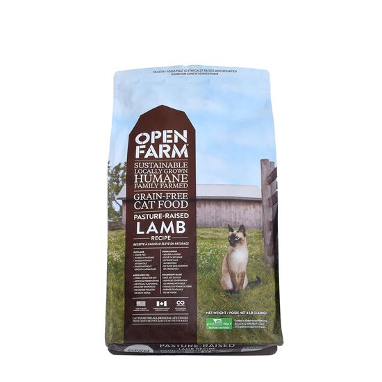 Pasture-Raised Lamb Recipe Dry Cat Food Image NaN