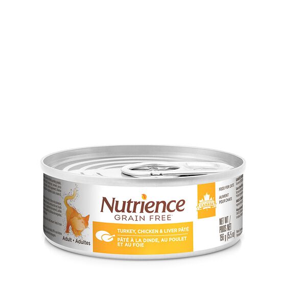 Chicken, turkey and liver grain free wet food for cats Image NaN