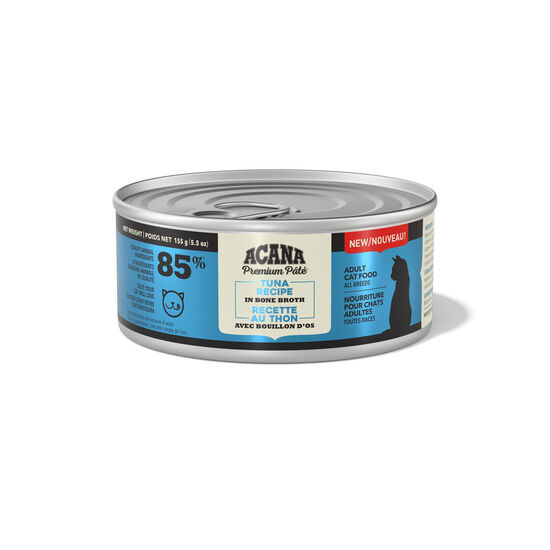 Tuna in Bone Broth Recipe Wet Cat Food, 155 g Image NaN