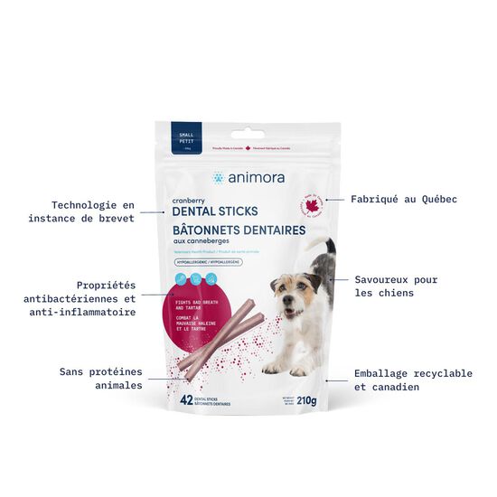 Cranberry Dental Chews for Dogs, small Image NaN