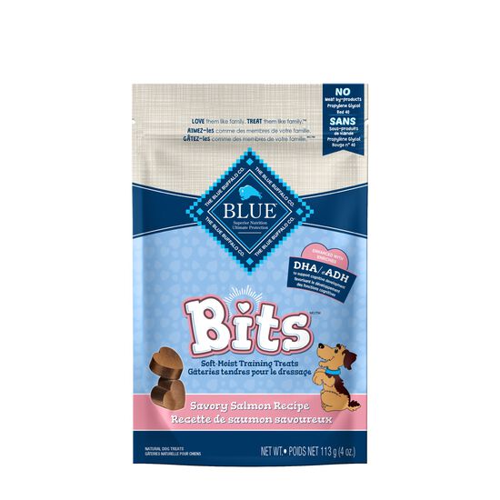 Bits soft-moist training treats for dogs, salmon Image NaN