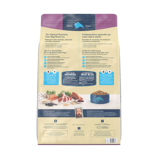 Lamb dry food for adult large breed dogs Image NaN