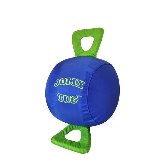  Horse Jolly Tug Ball with 2 Handles, blue Image NaN