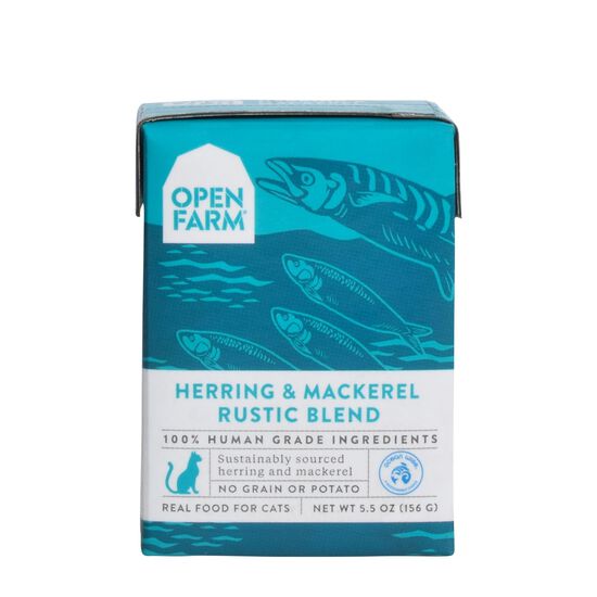 Herring & Mackerel Rustic Blend Wet Cat Food Image NaN