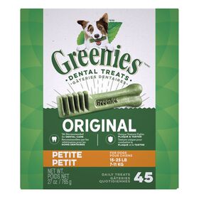 G&acirc;teries dentaires naturelles Original pour chiens, petit