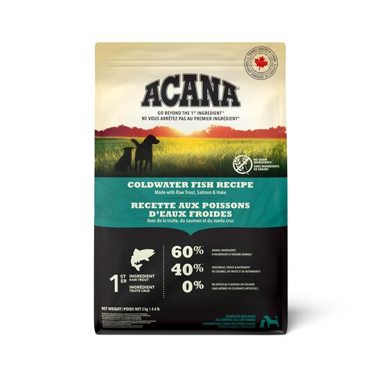 Coldwater Fish Receipe Dry Food for Dogs, 2 kg Image NaN
