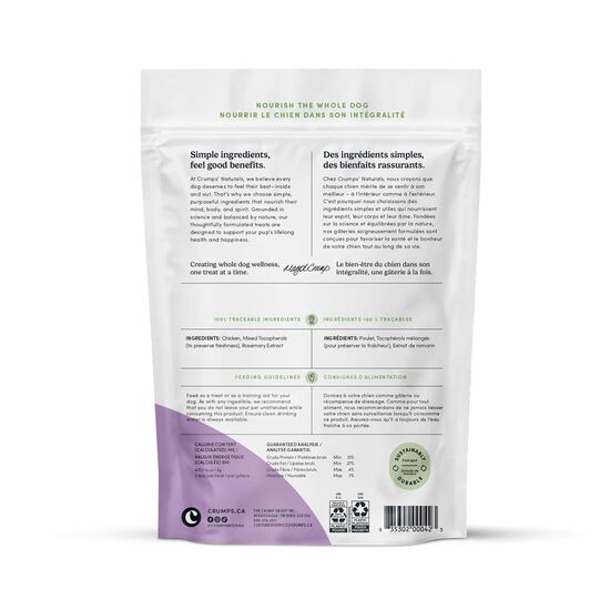 Bouch&eacute;es au poulet pour chiens Image NaN