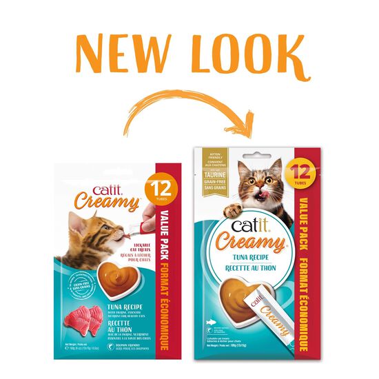 Creamy Lickable Cat Treats, tuna Image NaN